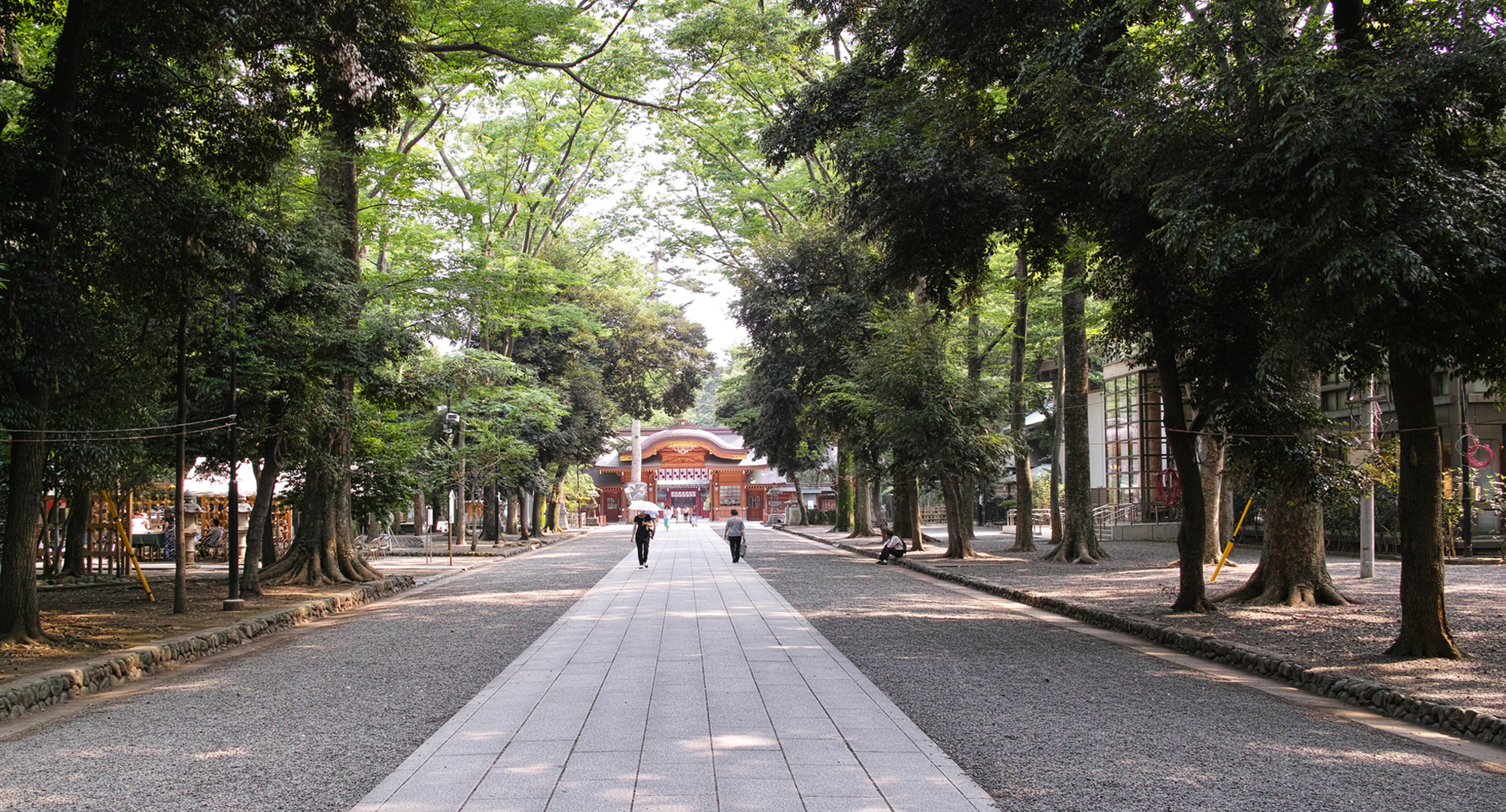 大國魂神社参道